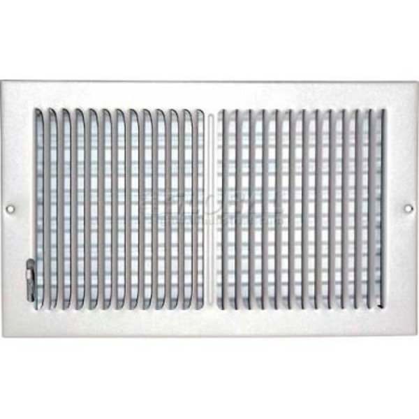 Kaper Ii Speedi-Grille Ceiling Or Wall Register With 2 Way Deflection 8in X 14in SG-814 CW2